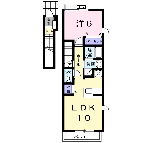 シャルマン　フルール 間取り