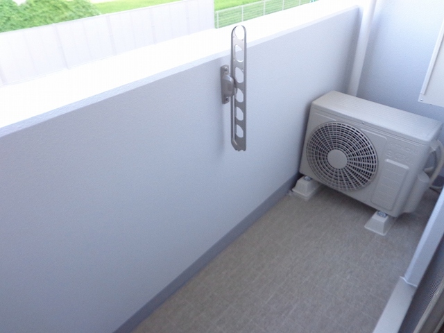 ルミナス　ハート ベランダ