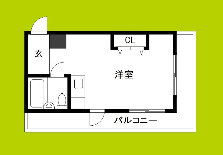 ニューハイツ川端 間取り