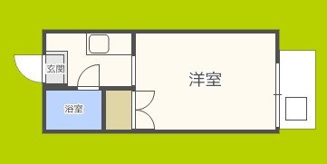 カツタビルディング5号館 間取り