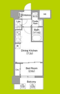 コンフォリア・リヴ淡路 間取り