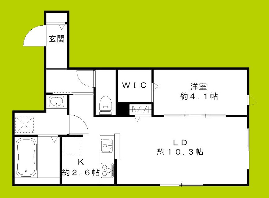 オリビア苦楽園 間取り