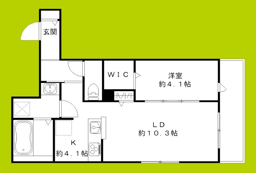 オリビア苦楽園 間取り