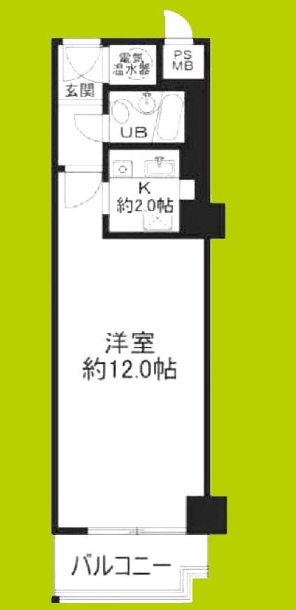 パレロワイヤル順慶町 間取り