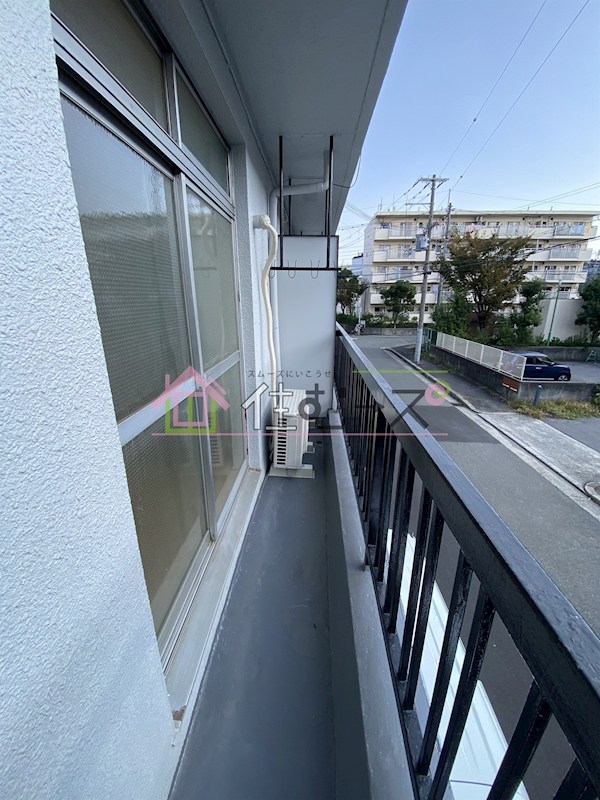 小川マンション ベランダ