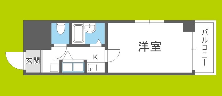 リーガル塚本Ⅴ 間取り