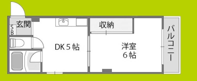 ニュー豊里 間取り