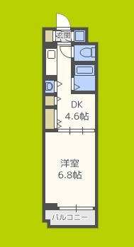 サムティ本町橋 間取り
