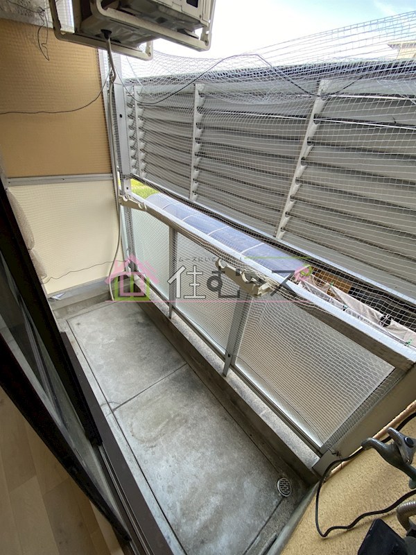 モリトモハイツ ベランダ