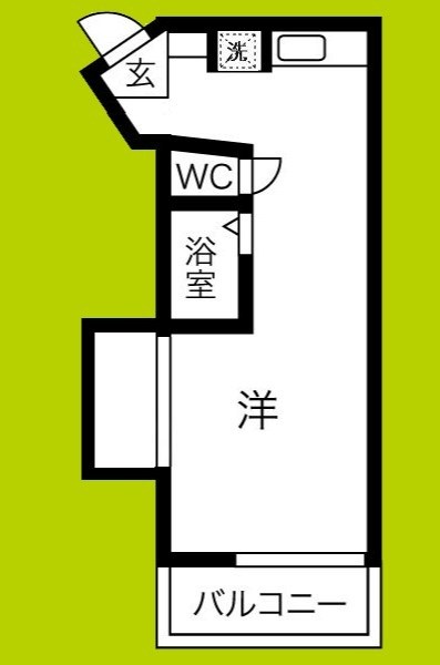 USフラット 間取り