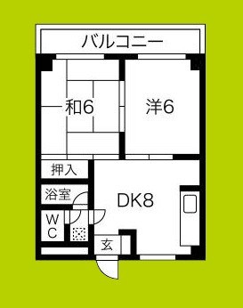 メゾンササキⅡ 間取り