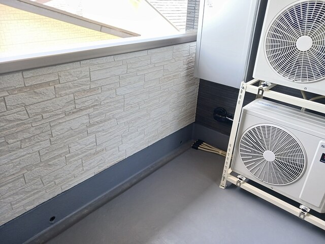 キャスロック北花田 ベランダ