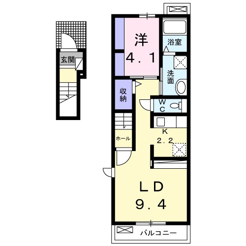 エレガント本町 間取り