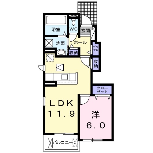フリーデⅢ 間取り