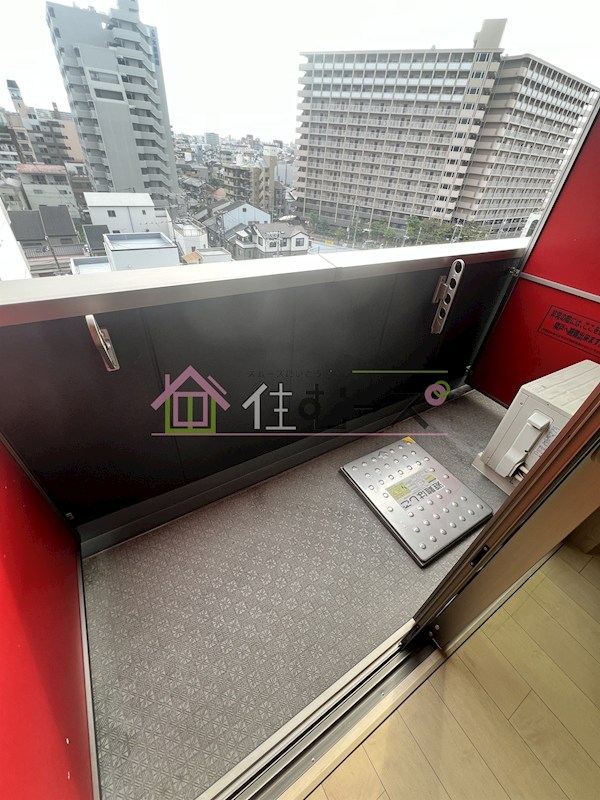 グランパシフィック新今里 ベランダ