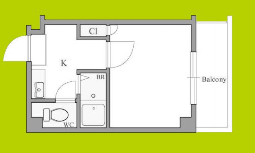 ベルフレージュ住吉 間取り
