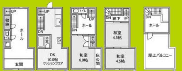 浜口西1丁目戸建 間取り