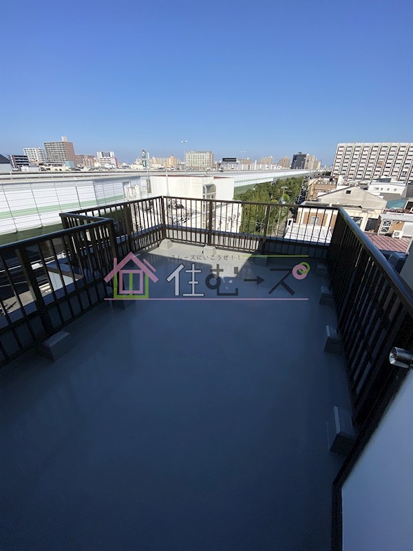 浜口西1丁目戸建 ベランダ