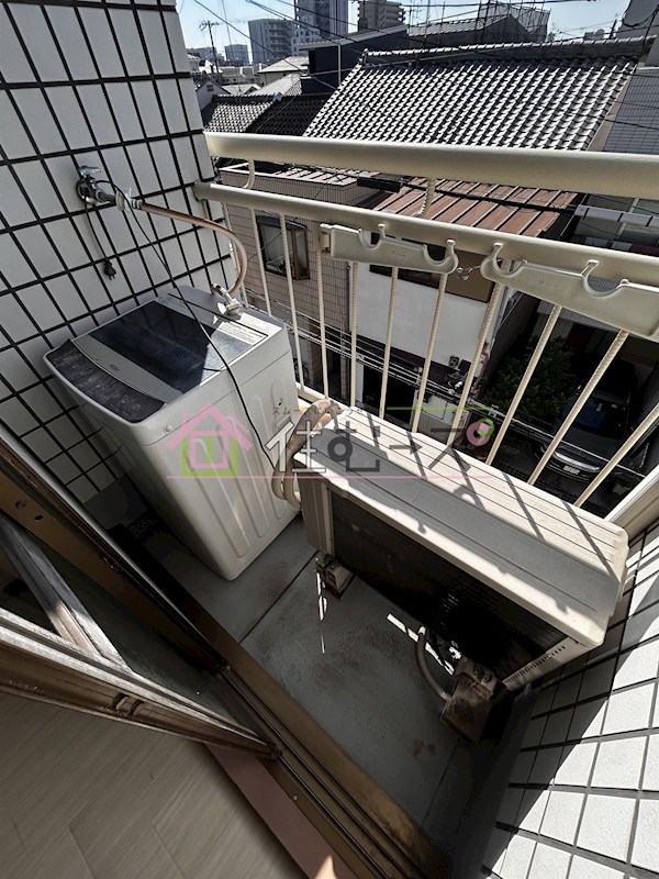 万代北村マンション ベランダ