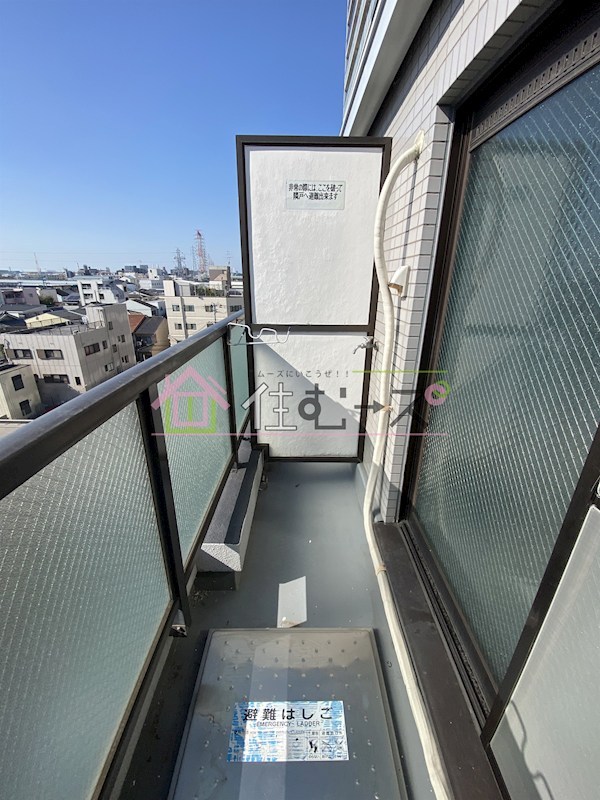 サザン住之江 ベランダ