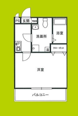 フレイランス浜口 間取り