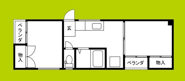 エトワール住之江 間取り