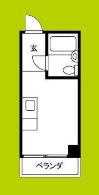 長居グリーンマンション 間取り