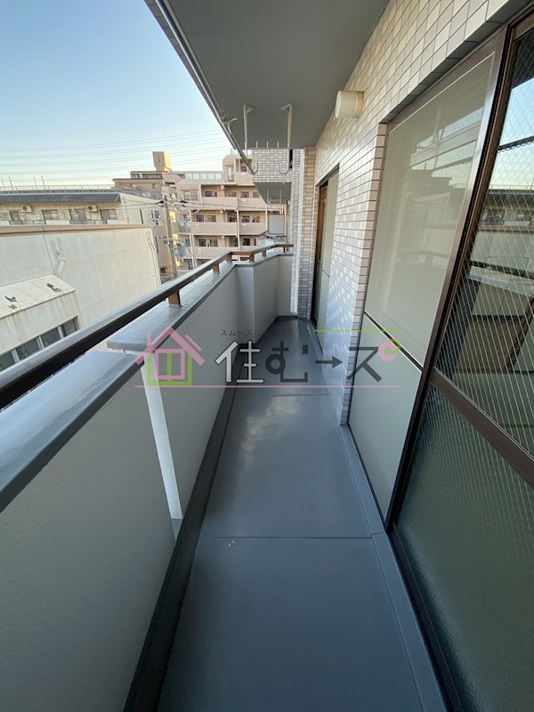 喜田マンション ベランダ