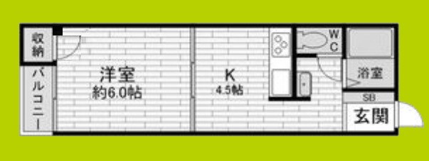 プレアール都島Ⅱ 間取り