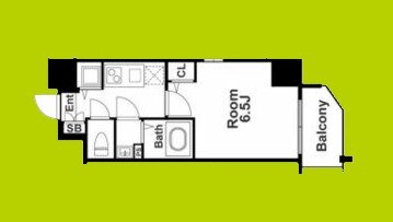 エスリード難波セントラル 間取り