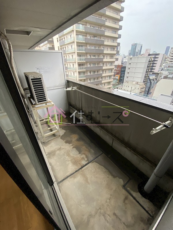 ゴックス南森町 ベランダ