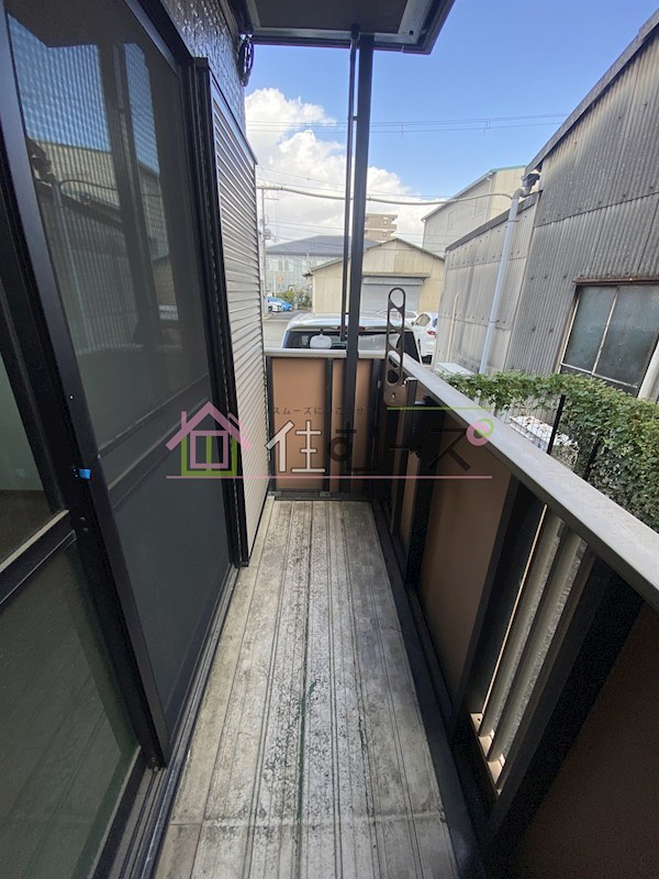 ハイツ・サーティワン ベランダ