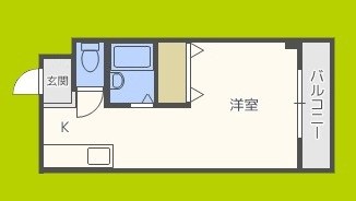 エスパス南巽 間取り