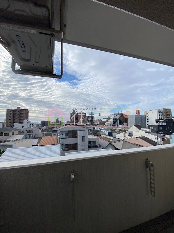 シャルム文の里  ベランダ