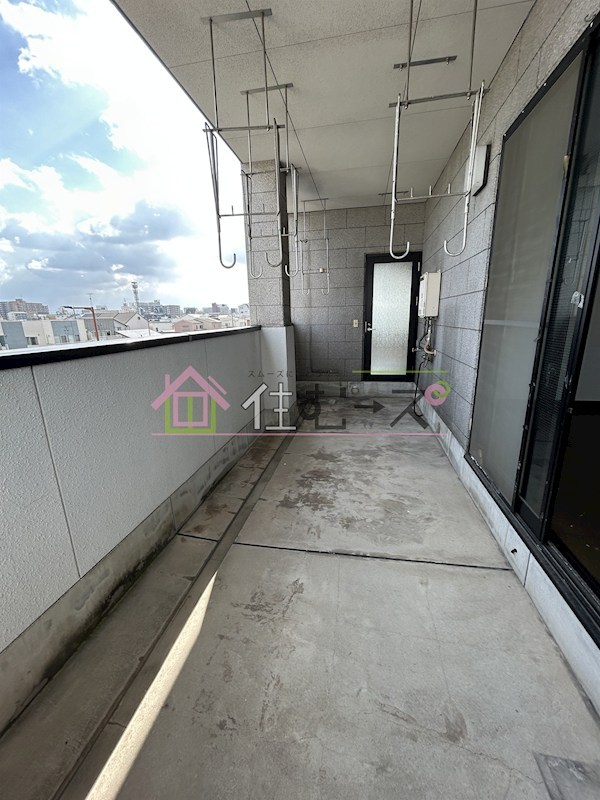 松3丁目　貸家 ベランダ