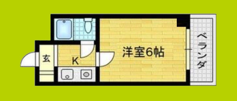 シャルムメゾン千林大宮 間取り