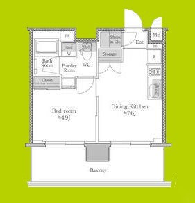 ジオエント梅田北リバーフロント 間取り