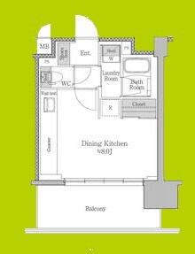 ジオエント梅田北リバーフロント 間取り