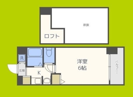 エステムコート梅田東アクアパレス  間取り