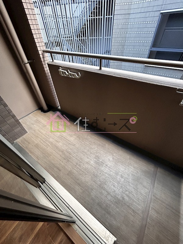 エステムコート梅田東アクアパレス  ベランダ