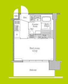 ジオエント梅田北リバーフロント 間取り