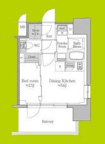 ジオエント梅田北リバーフロント 間取り