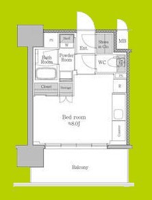 ジオエント梅田北リバーフロント 間取り