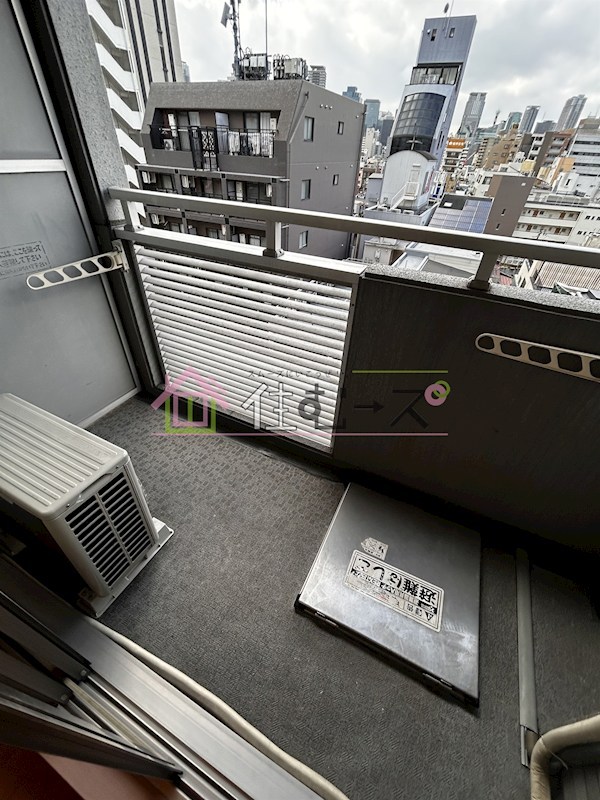 エイペックス天神橋Ⅰ ベランダ