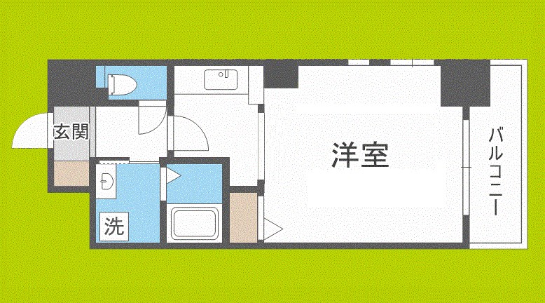 エグゼリエみなと通り 間取り