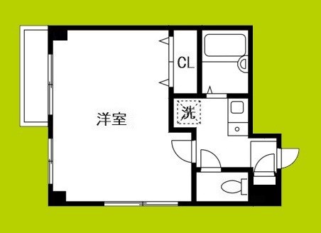 アメニティ天神橋 間取り