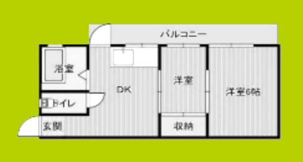 天下茶屋住宅 間取り