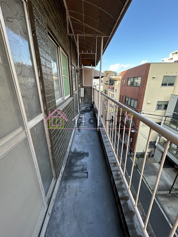 天下茶屋住宅 ベランダ