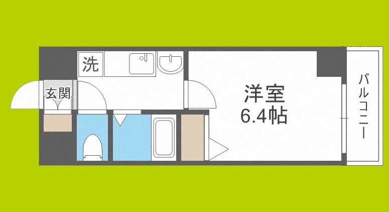 エステムコート梅田・天神橋リバーフロント 間取り