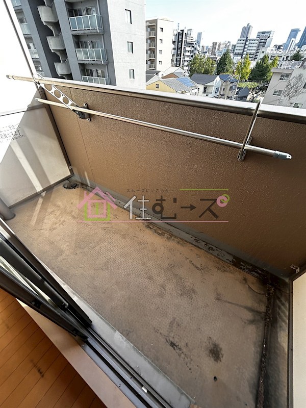 エステムコート梅田・天神橋リバーフロント ベランダ